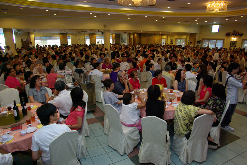Full house at Fr. MC's farewell luncheon