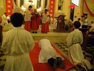 Diaconate ordination ceremony