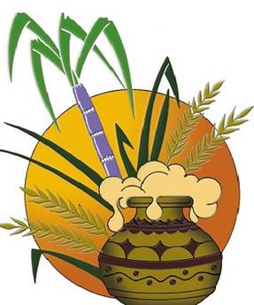 Ponggal clipart