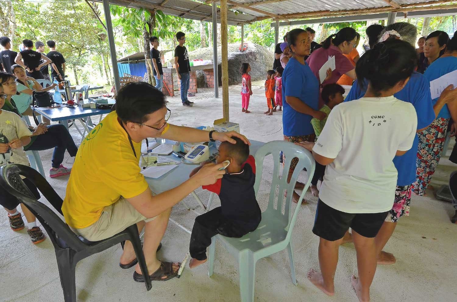 Medical camp at Kg Sekam