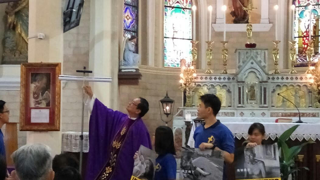 Launch of Lenten Campaign at SMC Chinese mass