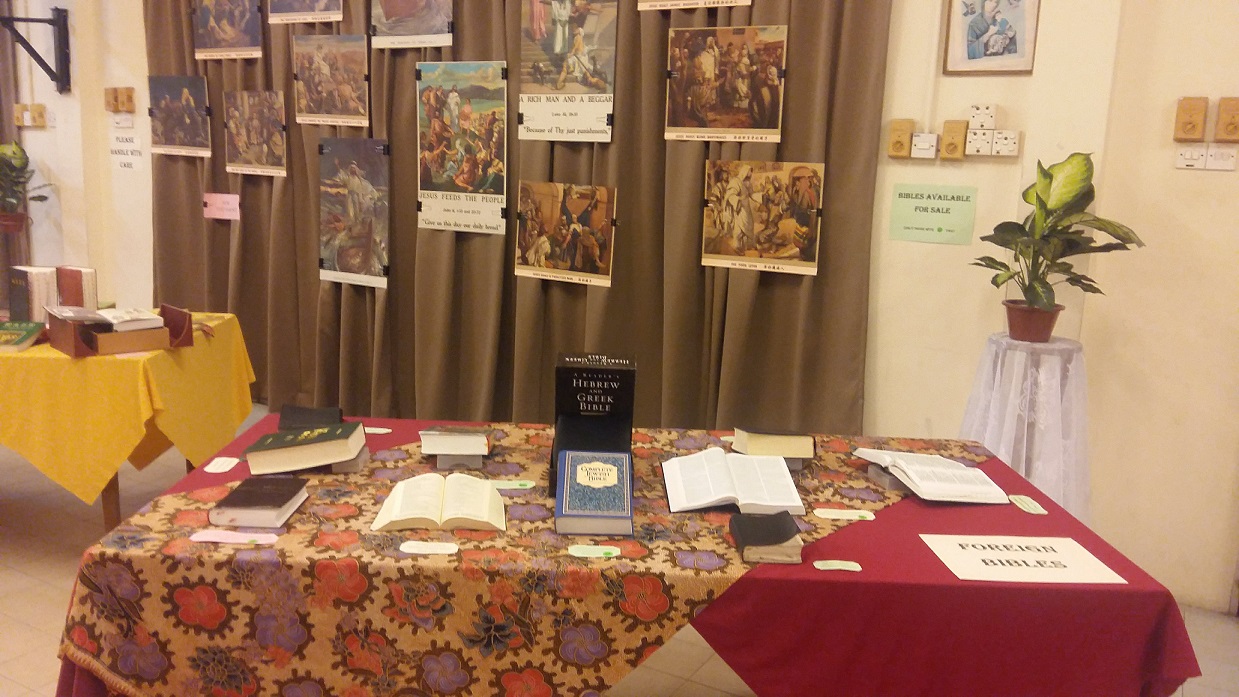 Bible Exhibition at SMC