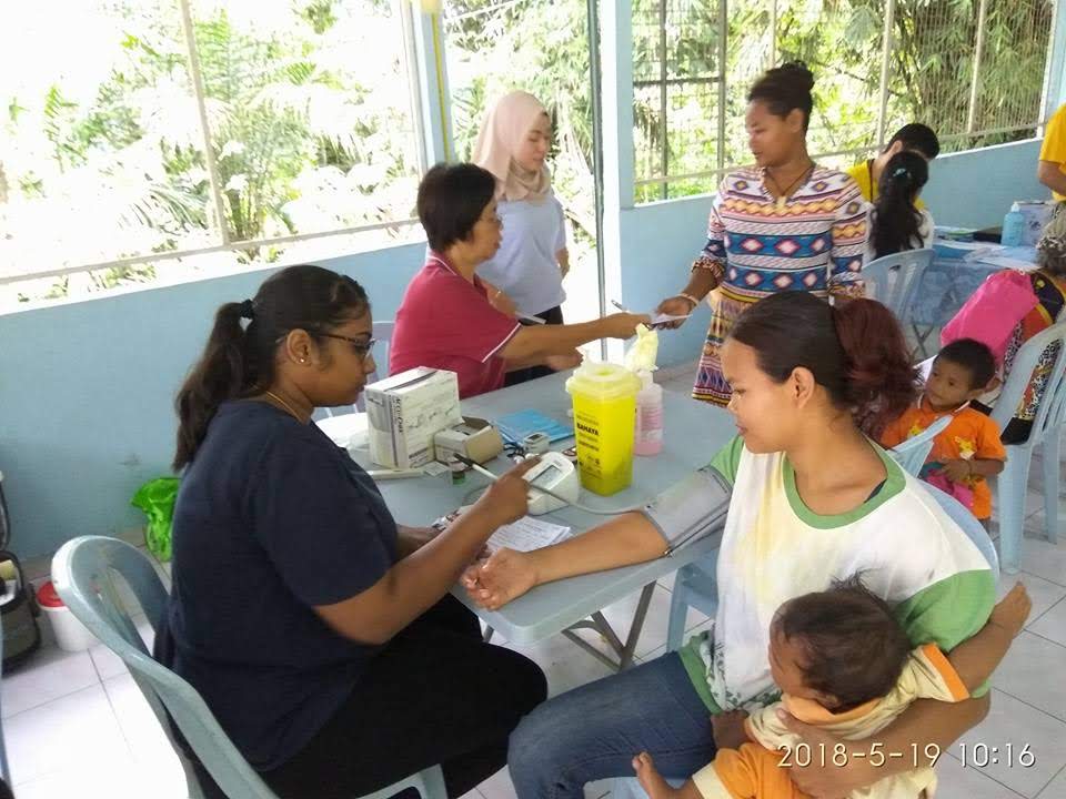 Medical camp at Suak Padi