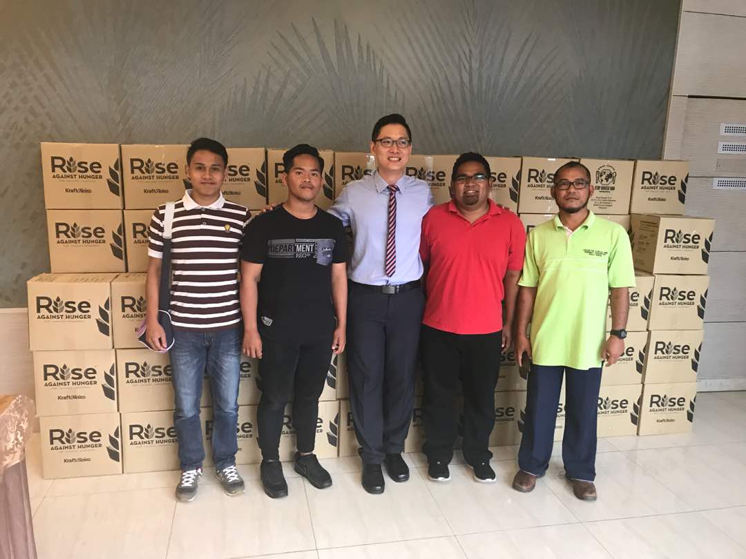 Sunway group donates fortified rice in Aug 2018