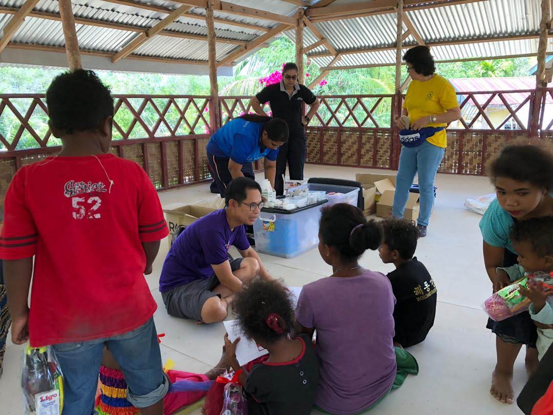 SOA's regular medical camp at Kg Sg Karah and Kg Lubuk Chupak