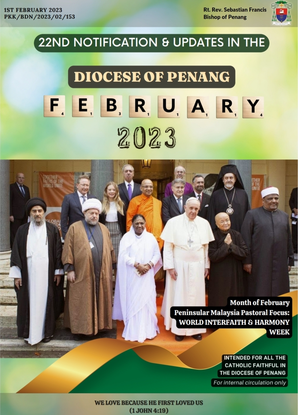 Penang diocese 22nd notifications