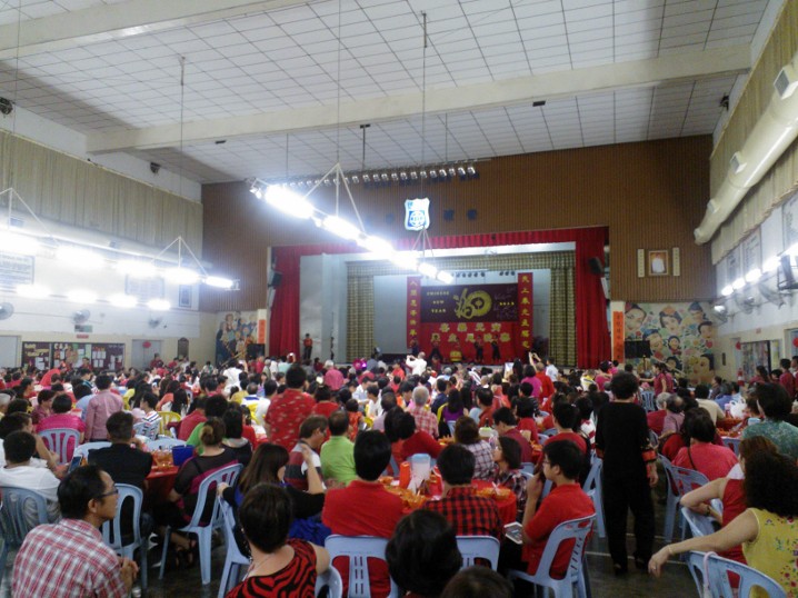 Chap Goh Meh Dinner at Sam Tet school hall